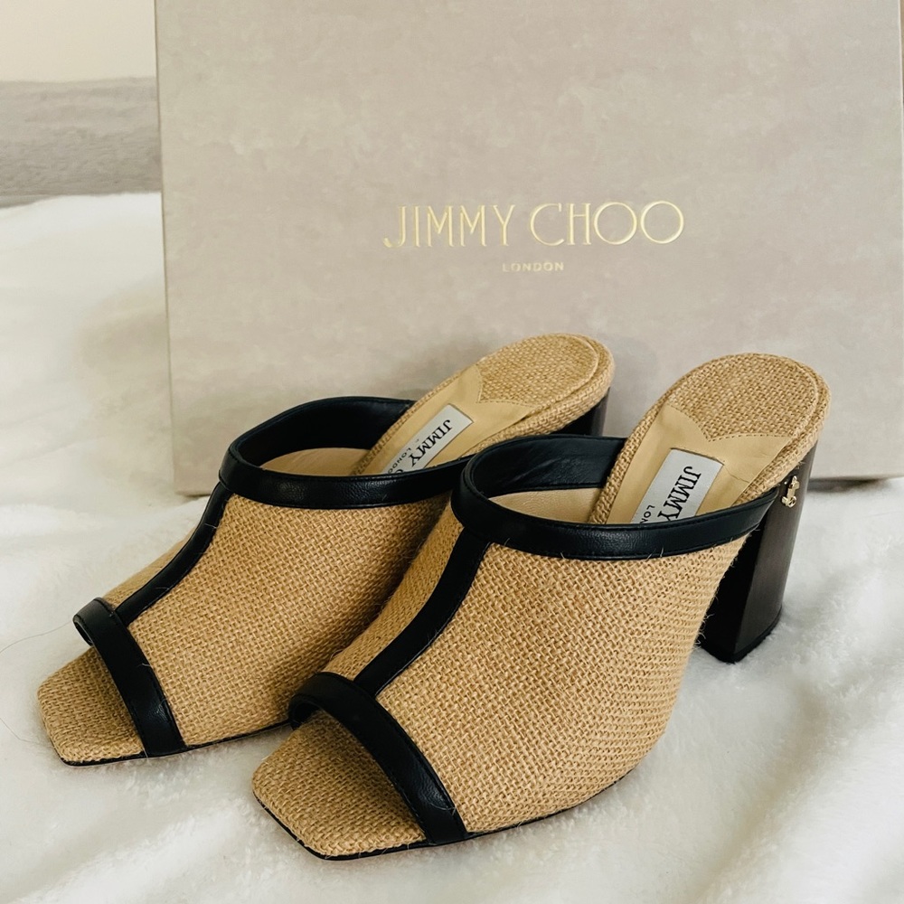 Jimmy Choo Wedge Sandals (85mm)